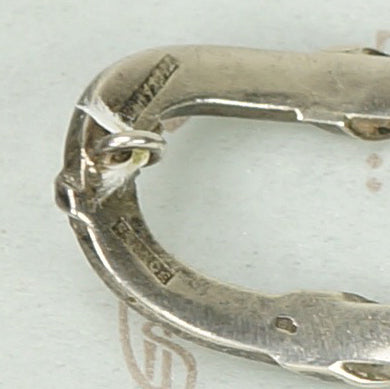 French Tiffany and Co. Silver Ribbon Jewels