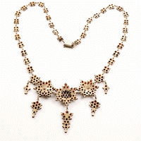 Grand Bohemian Garnet Necklace