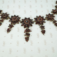 The Garland of Garnets Bohemian Necklace