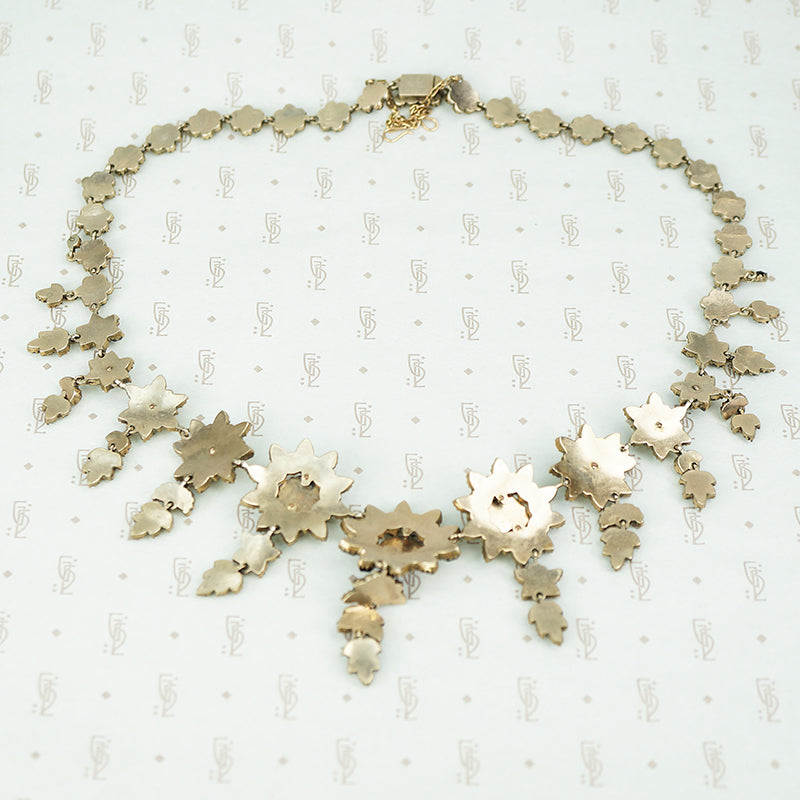 The Garland of Garnets Bohemian Necklace