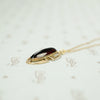 Garnet Cabochon Gold Pendant c1910