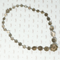 antique rose cut garnet necklace bohemian reverso