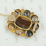 Georgian Banded Agate Necklace