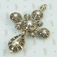 Large 18th Century Silver Cruciform Pendant
