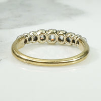Antique Cushion Cut OMC Diamond Band