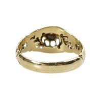Georgian Foil Backed Rose Cut Diamond Solitare
