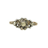 Folied Back Rose Cut Diamond Georgian Ring
