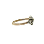 Folied Back Rose Cut Diamond Georgian Ring