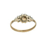 Folied Back Rose Cut Diamond Georgian Ring