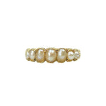Georgian Gold and Natural Pearl Ring