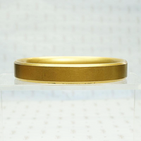 Beveled Edge Edwardian Bangle with Matte Finish