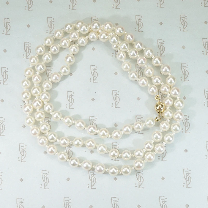 Perfect Strand of Vintage Pearls