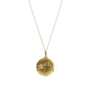 Antique Car Locket Gold with Diamonds