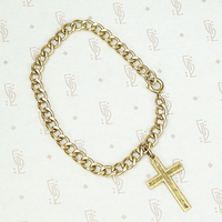 The Golden Cross Bracelet