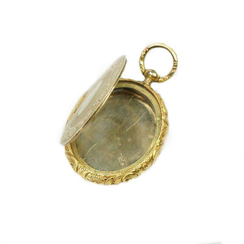Early 19th century Double sided Gold Locket