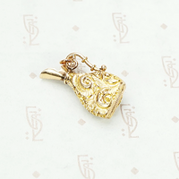 Tiny Golden Ewer for your Swivel Hook