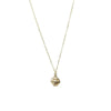 Rosey Gold Victorian Spinner Fob Locket