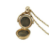 Rosey Gold Victorian Spinner Fob Locket