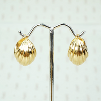 1980's 14k Gold Huggies Hoops