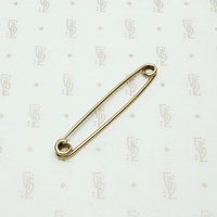 Antique English Gold Safety Pin