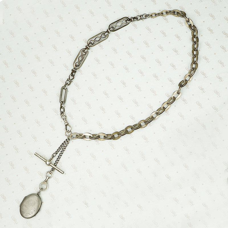 The Dark Silver Gothic Beauty Necklace