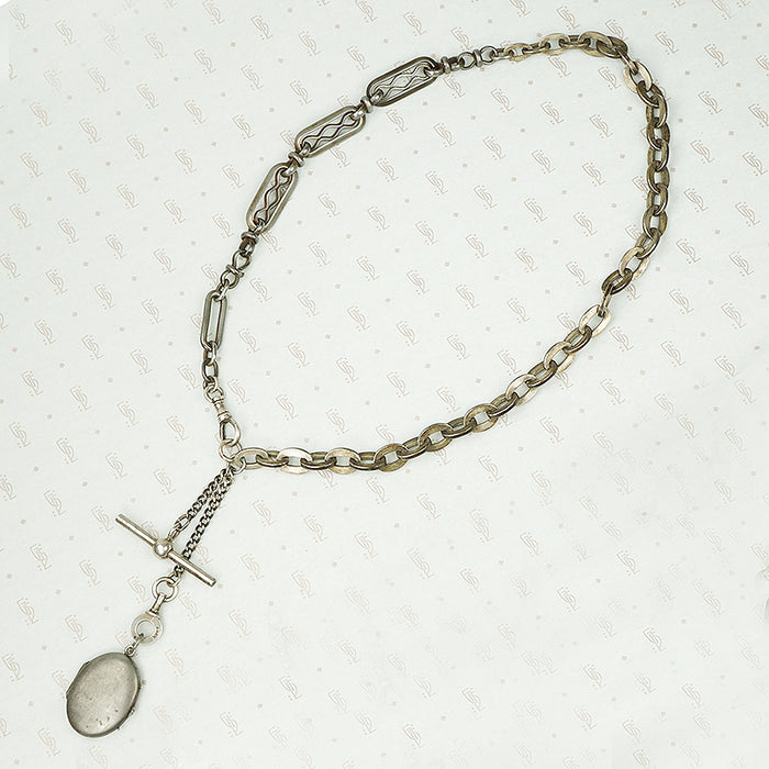 The Dark Silver Gothic Beauty Necklace