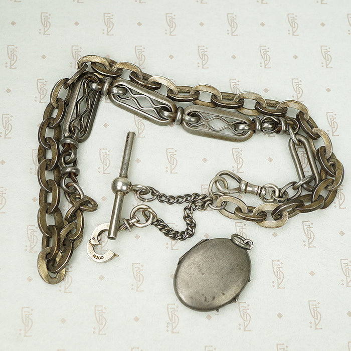 The Dark Silver Gothic Beauty Necklace