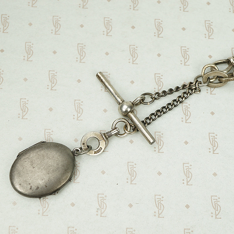 The Dark Silver Gothic Beauty Necklace