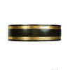 Gutta-Percha and Gold Hinged Bangle