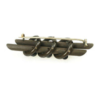 Victorian Vucanite Brooch
