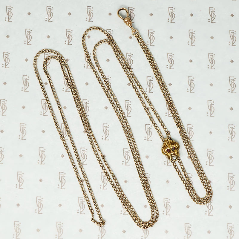 greenman slide gold chain with hook
