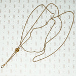 greenman slide gold chain with hook