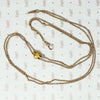greenman slide gold chain back