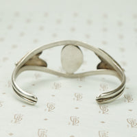 The Dragonfly Wing Vintage Sterling Turquoise Cuff Bracelet