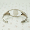 The Dragonfly Wing Vintage Sterling Turquoise Cuff Bracelet