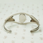The Dragonfly Wing Vintage Sterling Turquoise Cuff Bracelet