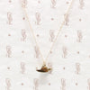 Vintage Gold Feathered Wing Charms Necklace