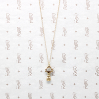 Unity & Solidarity Clenched Fist Gold Charm Necklace