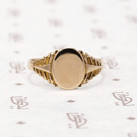 Vintage 9ct Gold Signet Ring