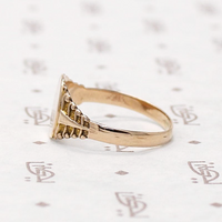 Vintage 9ct Gold Signet Ring