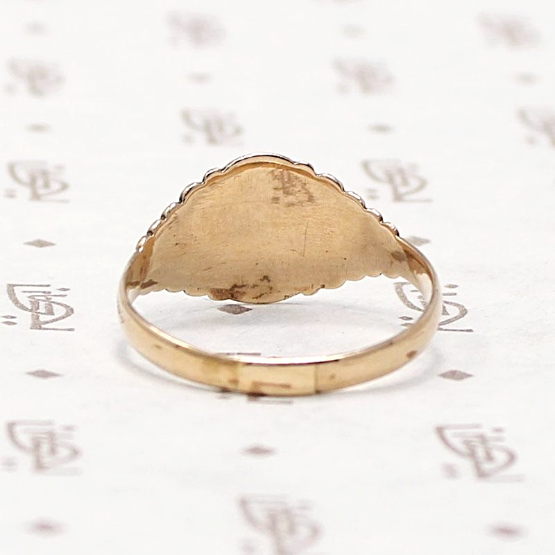Vintage 9ct Gold Signet Ring