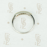 Vintage Palladium Diamond Band