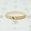NOS 1940s 14k Gold Wedding Band