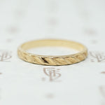 NOS 1940s 14k Gold Wedding Band