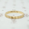 NOS 1940s 14k Gold Wedding Band
