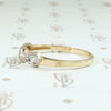 Sweet 1930s NOS Bow Wedding Band