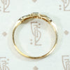 Sweet 1930s NOS Bow Wedding Band