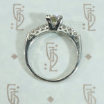 Timeless 1940's Platinum Diamond Engagement Ring