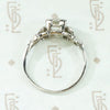 Dreamy Deco Diamond Ring with Openwork Detail