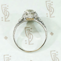 Exquisite Edwardian Engagement Ring with 1.09ct Diamond